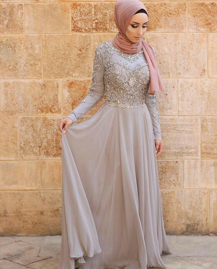 Платья для мусульманок красивые длинные фото
